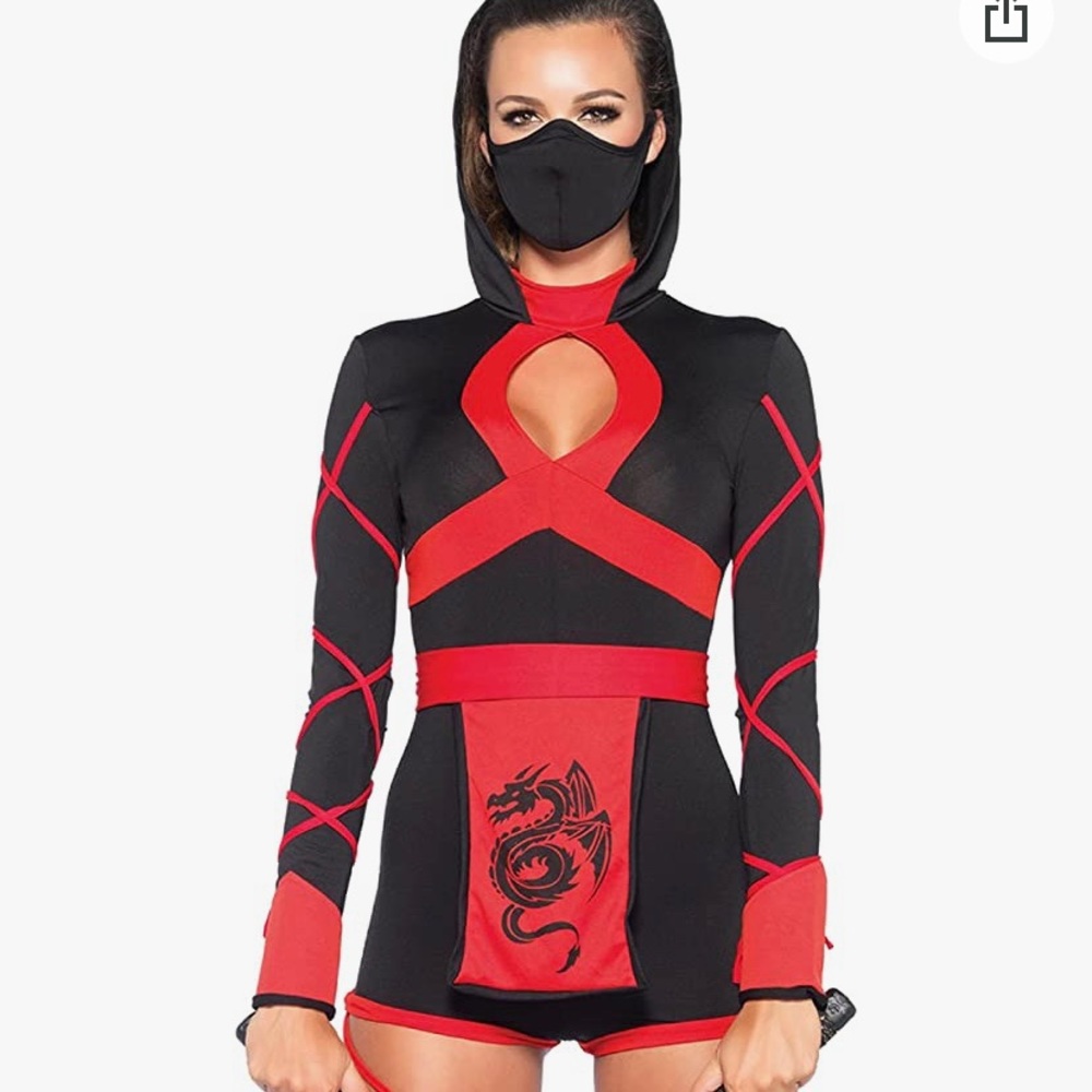 Sexy ninja halloween costume size XS 🎃 🥷
